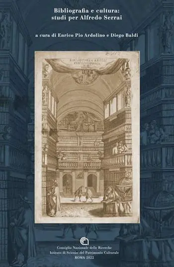 Professionale Bibliografia e cultura studi per Alfredo Serrai