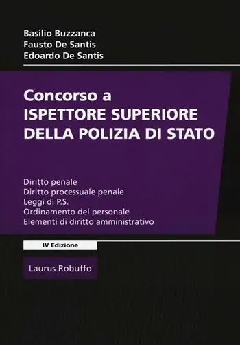 Concorso a ispettore superiore della polizia di Stato Bestseller