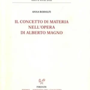 Il concetto di materia nell‘opera di Alberto Magno Ultimissimo Modello