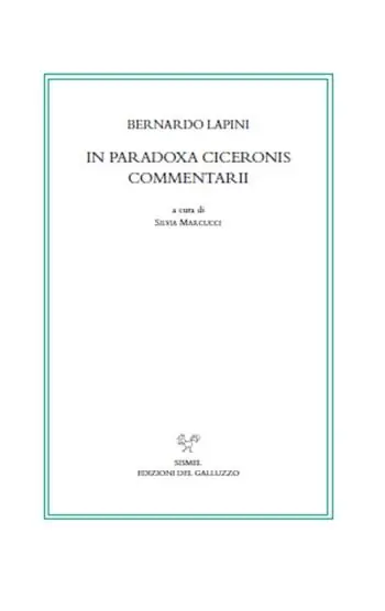 Prezzo Basso In Paradoxa Ciceronis commentarii. Testo latino a fronte