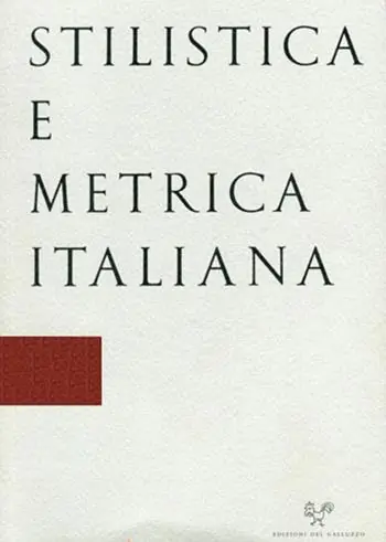 Stilistica e metrica italiana (2017). Vol. 17 Offerta