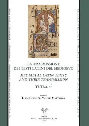 Prezzo Conveniente Te.Tra. La trasmissione dei testi latini del Medioevo. Vol. 6
