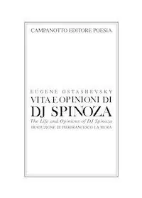 Vita e opinioni di dj Spinoza-The life and opinions of Dj Spinoza. Ediz. bilingue Compra Oggi Stesso