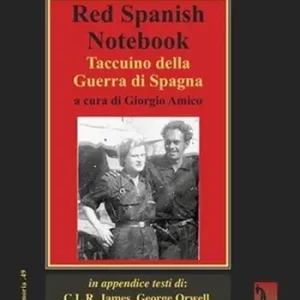 Red spanish notebook. Taccuino della Guerra di Spagna Sconto