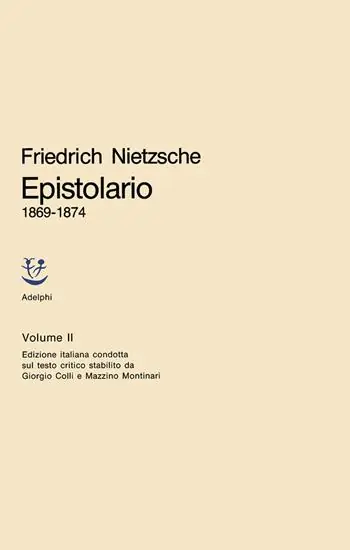 Nuova Collezione Epistolario. Vol. 2 1869 - 1874