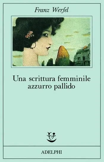 Esclusivo Una scrittura femminile azzurro pallido