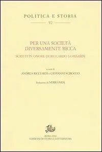 Ultime Pezzi Per una società diversamente ricca. Scritti in onore di Riccardo Lombardi