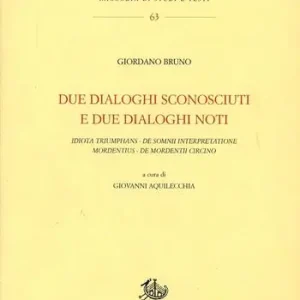 Prezzo Di Fabbrica Due dialoghi sconosciuti e due dialoghi noti «Idiota triumphans», «De somnii interpretatione», «Mordentius», «De mordentii circino»