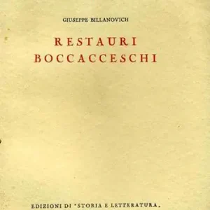 Offerta Lampo Restauri boccacceschi