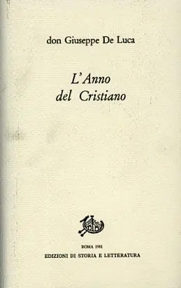 Economico L‘anno del cristiano