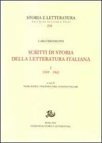 Scritti di storia della letteratura italiana. Ediz. illustrata. Vol. 1 1935-1962 Prezzo Basso