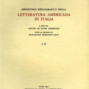 Popolare Repertorio bibliografico della letteratura americana in Italia. 1945-1949
