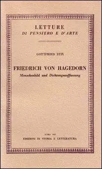 Non Perdere Friedrich von Hagedorn. Menschenbild und Dichtungsauffassung