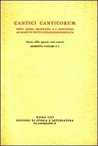 Non Perdere Expositio in Cantica canticorum