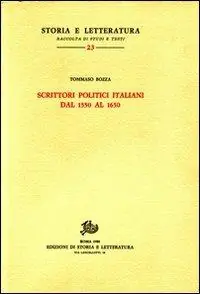 Scrittori politici italiani dal 1550 al 1650 Occasione