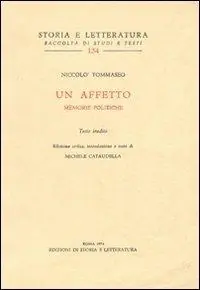 Subito Disponibile Un affetto. Memorie politiche