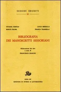 Bibliografia dei manoscritti sessoriani Occasione Imperdibile