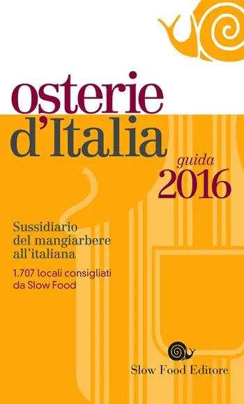 Osterie d‘Italia 2016. Sussidiario del mangiarbere all‘italiana Vendita Finale