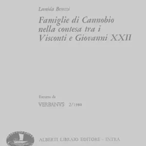 Offerta Lampo Famiglie di Cannobio nella contesa tra Visconti e Giovanni XXII