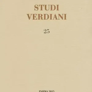 Occasione Studi verdiani. Vol. 25