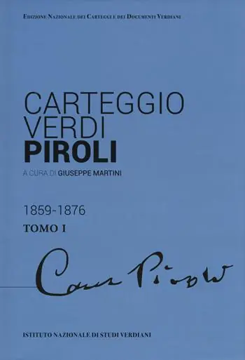 Novità Carteggio Verdi-Piroli