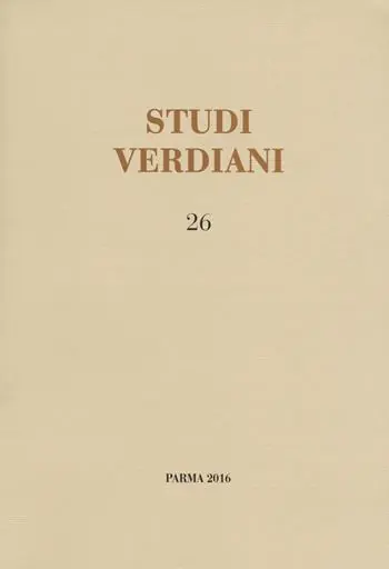 Studi verdiani. Vol. 26 Compra Oggi Stesso