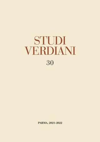 Studi verdiani. Vol. 30 Non Perdere