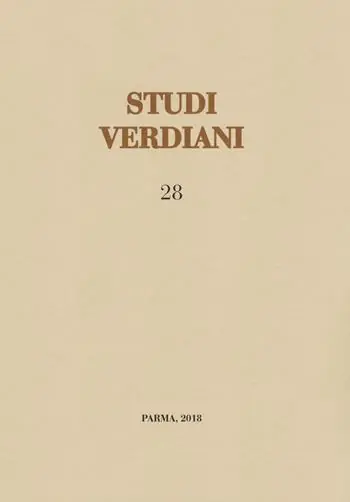Studi verdiani. Vol. 28 Spedito Oggi