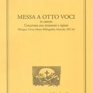 Saldi Messa a otto voci in canone. Concertata con strumenti e ripieni (Bologna, Civico museo bibliografico musicale, HH 34)