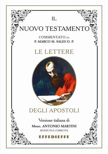 Promozione Bibbia Martini-Sales. Le lettere degli apostoli