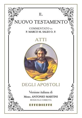 Subito Disponibile Bibbia Martini-Sales. Atti degli apostoli