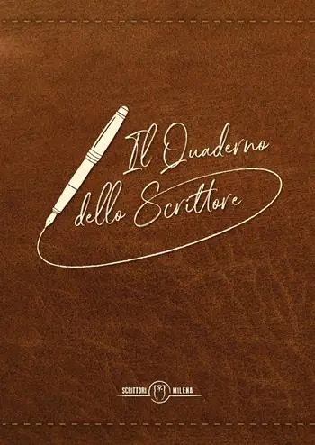Professionale Il quaderno dello scrittore. Copertina marrone