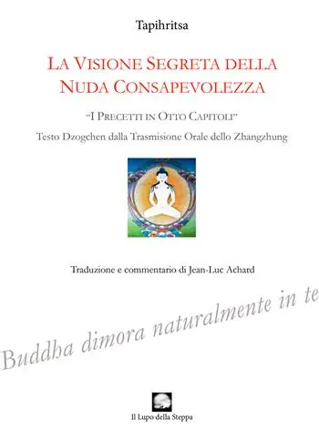 Nuovo Arrivo La visione segreta della nuda consapevolezza. «I precetti in otto capitoli» (testo Dzogchen dalla trasmissione orale dello zhangzhung)