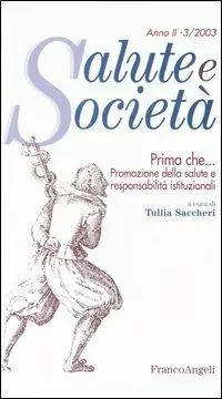 Prima che... Promozione della salute e responsabilità istituzionali Nuova Collezione