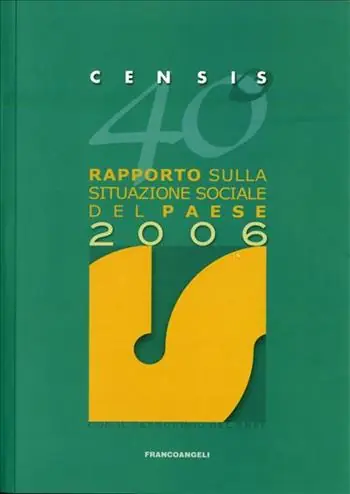 Solo Oggi 40° rapporto sulla situazione sociale del Paese 2006