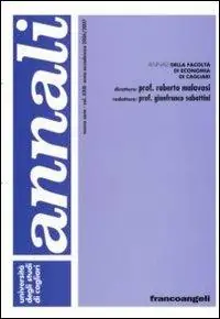 Annali della Facoltà di economia di Cagliari. Vol. 23 Anno accademico 2006-2007 Sconto
