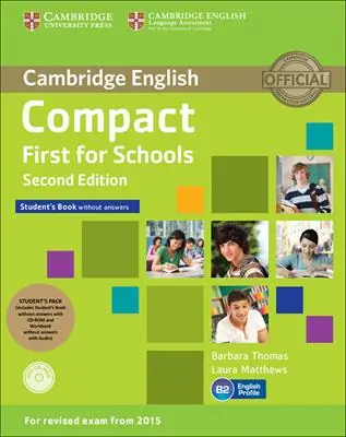 Compact first for schools. Student‘s book-Workbook. Without answers. Con CD Audio. Con CD-ROM. Con e-book. Con espansione online Di Tendenza