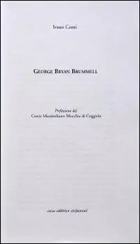 George Bryan Brummell Compra Adesso