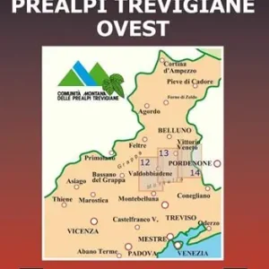 Prealpi trevigiane ovest 1 30.000. Ediz. illustrata Promozione