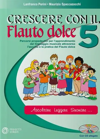 Compra Online Crescere con il flauto dolce. Con CD Audio. Vol. 5