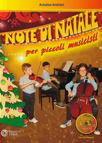 Occasione Imperdibile Note di Natale per piccoli musicisti. Con CD Audio. Con 2 Partiture per violino e violoncello
