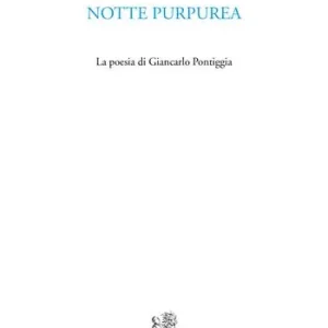 Notte purpurea. La poesia di Giancarlo Pontiggia Prezzo Di Fabbrica