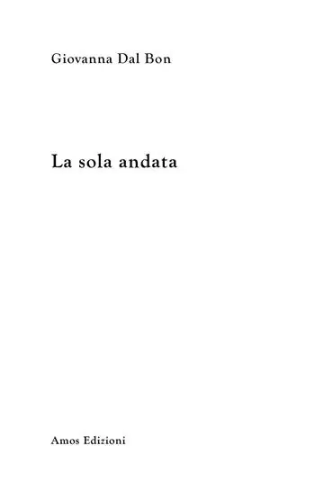 Offerta La sola andata