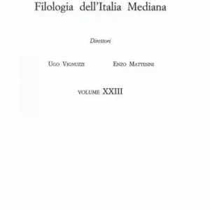 Contributi di filologia dell‘Italia mediana (2009). Vol. 23 Pagamento Sicuro
