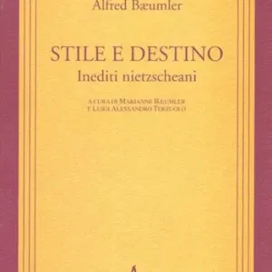 Stile e destino. Inediti nietzscheani Promo Stagionale