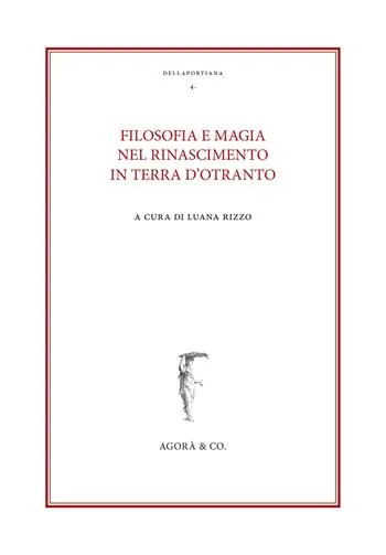 Prezzo Ridotto Filosofia e magia nel Rinascimento in terra d‘Otranto