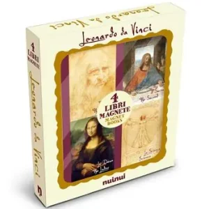 Prezzo Di Fabbrica Leonardo da Vinci. Libri magnete. Ediz. italiana e inglese