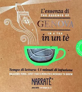 L‘essenza di Genova in un tè-The Genoa essence in a tea. Ediz. bilingue. Con tea bag Soddisfatti O Rimborsati