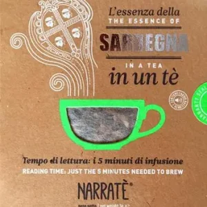 Offerta Limitata L‘essenza della Sardegna in un tè-The Sardinia essence in a tea. Ediz. bilingue. Con tea bag. Con File audio per il download