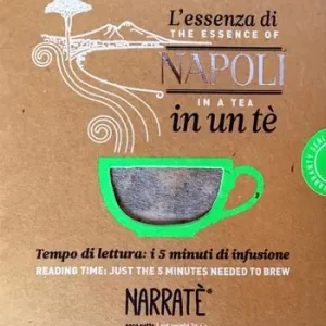 L‘essenza di Napoli in un tè-The Naples essence in a tea. Ediz. bilingue. Con tea bag Offerta